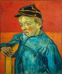 Portret van Camille Roulin als leerling